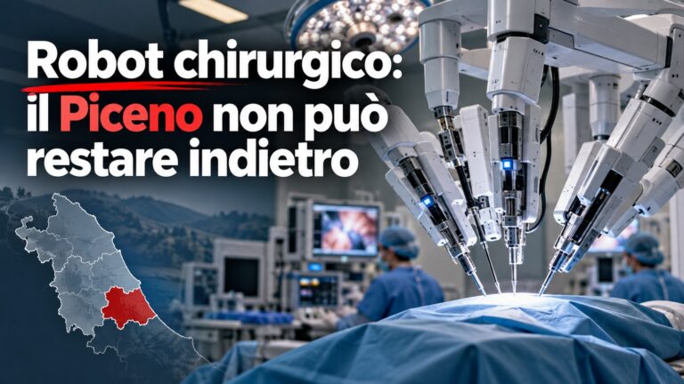 Robot chirurgico: il Piceno non può restare indietro